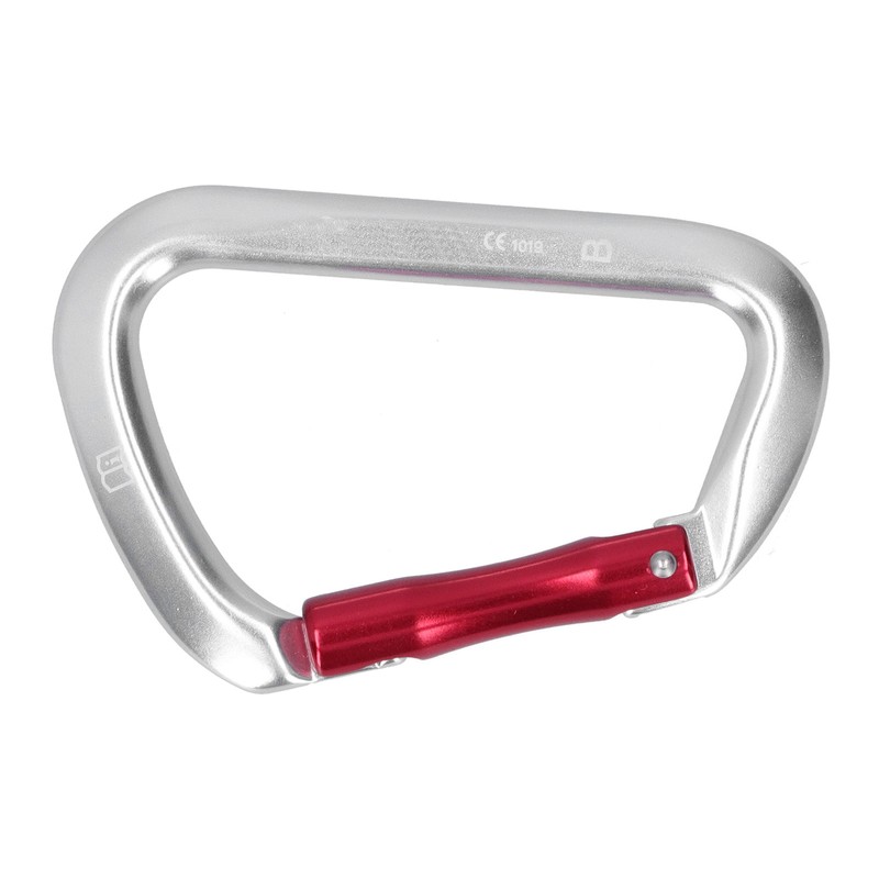 25KN Climbing Carabiner DShape Buckle Safety Equipment for Mountaineering HighAltitude