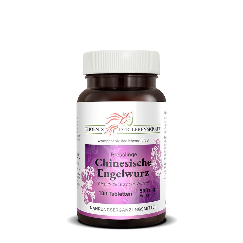 Chinese Angelica Tablets - 500 mg Active Ingredient, Angelica Sinensis