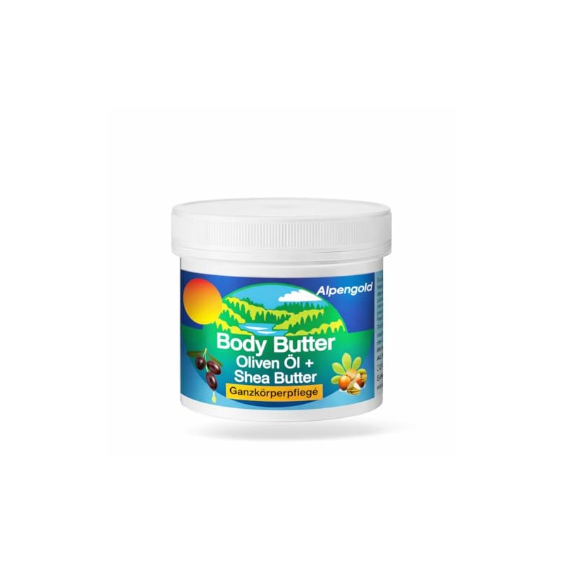 Alwag Body Butter Made from Olive Oil and Shea Butter