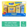 Ricitos De Oro Kit De Viaje, Manzanilla Paquete Con 4