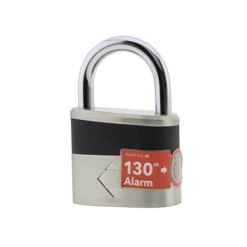 Blackstone Anti-Theft Loud 130db Alarm Padlock Weather Proof Heavy Duty