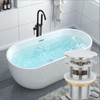 Brass Freestanding Tub Drain, Pop Up Freestanding Tub Drain Plug,