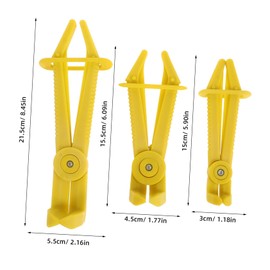 FELTECHELECTR 3pcs Hose Clamp Pliers Durable Plastic Hose Clip Cut Off Tool for Automotive Repair for and Water Clamps User Friendly Design
