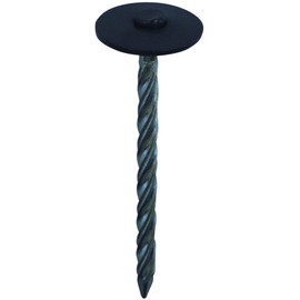 DAIDOHANT 10176072 Screw Umbrella Nails, Silver Gray [For Wood Basing] (Iron / Painted) (Nominal Diameter d) 0.09 x (L) 1.6 inches (41 mm) (20 Pieces)