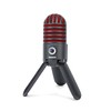 Samson Meteor Mic USB Studio Microphone, Titanium Black/Red - Limited