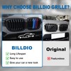 BILLDIO G01 G02 Color Grille，Front Kidney Single Slat Grill For