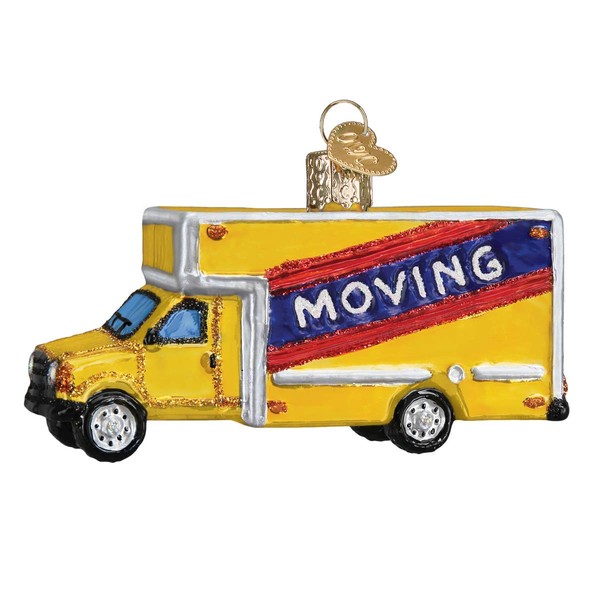 Old World Christmas Moving Truck