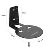 Monzlteck Wall Mount for sonos era100 (Black)-2Pack