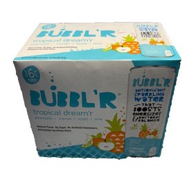 Bubblr Tropical Dreamr Antioxidant Sparkling Water - 6pk/12 fl oz Can