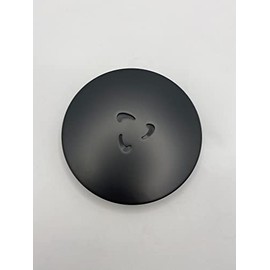 Excel Home - Premium Hi-Flow Matt Black Waste Cover (Cover only Body not Included) (Matt Black Cover)