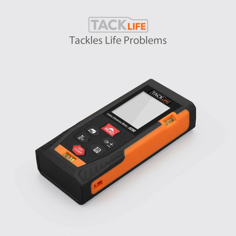 Tacklife HD40 Classic Laser Measure 131Ft M/In/Ft Mute Laser Distance
