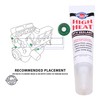 Brock Diesel Engine Heat Tabs with High Heat Adhesive -