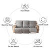 Genina Waterproof Couch Cover for Reclining Couch 3 Seater Non-Slip,