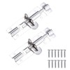 2 Set Door Bolt Lock Bolt Barrel Sliding Latch Lock