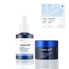 Medicube Zero Pore Reduction One-Day 2-Piece Set (Serum 30ml + Cream 50ml) / 메디큐브 제로 모공축소 원데이 2종 세트 (세럼 30ml + 크림 50ml)