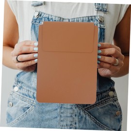 GRIRIW Ultra-Slim PU Leather Laptop Case Shockproof Case Pouch for Travel Daily Use