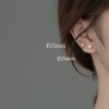 Silver 925 Earrings, Silver, Gold, 18K Coating, Hypoallergenic, Pearl, Small,