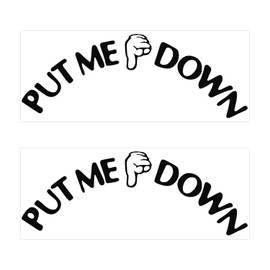 2 Pieces of Interesting Toilet Stickers, Creative Stickers, Waterproof Stickers, Toilet Decoration Stickers, Toilet Accessories