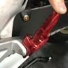 Motorcycle Front Footrests Aluminium Alloy Anti Slip Replacement for MV