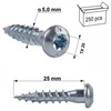 Simpson Strong-Tie CSA Screws 5.0 x 25