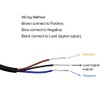 Haldzemo Hall Effect Sensor NJK-5002D NPN NC Detection Approach Switch