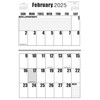 Large Print Wall Calendar 2025 Letter Size