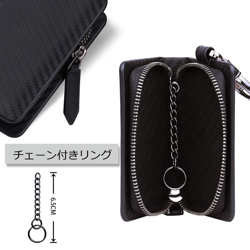 [VISOUL] Smart Key Case, Genuine Leather, Italian Leather, Cover Type,