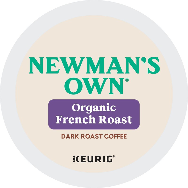 Newman's Own Organics French Roast Coffee K-Cup, 12 ct