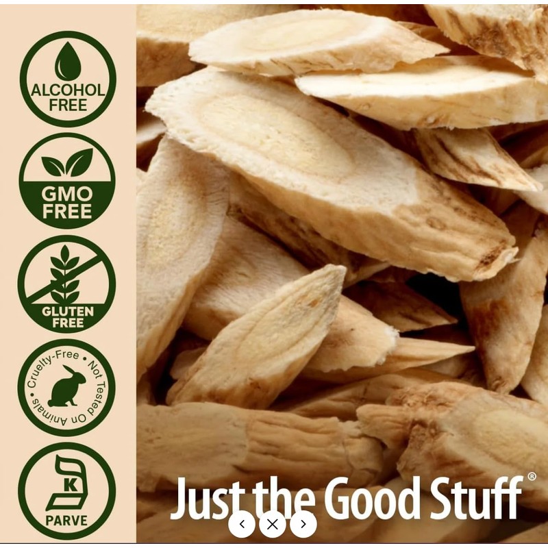 Natural's Answer, Astragalus Root, Natural Herbal Extract, Non-GMO, Gluten-Free, Vegan