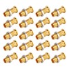 20Set 21.140 4mm Panel Banana Socket Copper Female Gold Plated