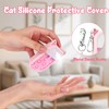 HESUSLA Cat Silicone Case for Touchland Hand Sanitizer Spray with