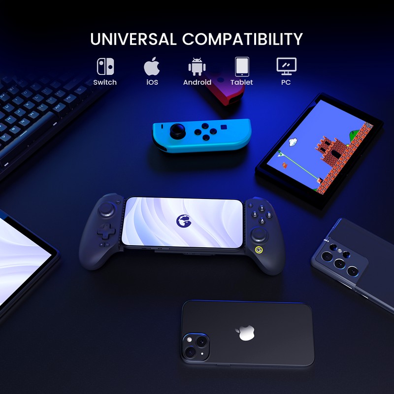 GameSir G8+ Bluetooth Wireless Mobile Gaming Controller for Switch, iOS,