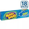 Hubba Bubba Sour Blue Raspberry Bubble Gum, 5 Piece (Pack