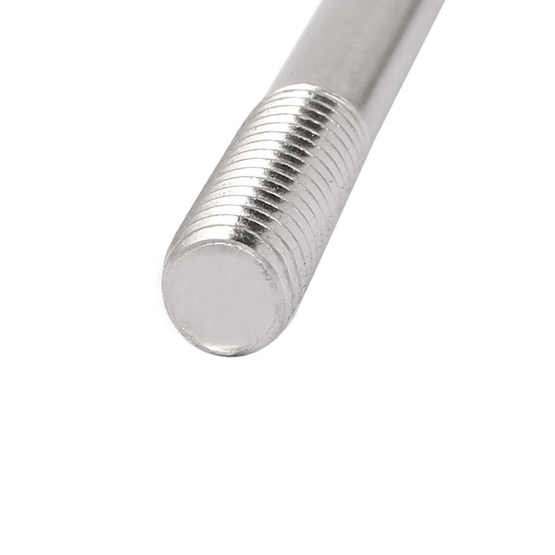 sourcing map Pack of 10 Double End Threaded Bolts Screw