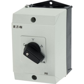 Eaton 207140 Star Triangle Switch, Contacts: 8, 20 A, Front Plate: 0-Y-D, 60 Degrees, Latching, Assembly