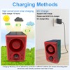 ChunHee Solar Outdoor Motion Sensor Alarm with Dog Barking Gunshot