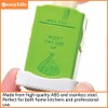 Easylife Hand Garlic Crusher, Stainless Steel Garlic Press with Integrated