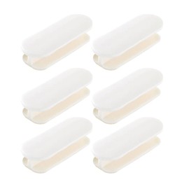 XIANGEN Adhesive Door Handle, Suitable for cabinets, Glass Doors, Sliding Glass Doors and Windows, Wardrobe Doors, Bedside Tables, Drawers, Clothing Boxes, etc. (6sets)