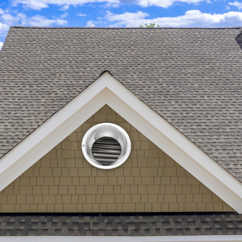 PATIKIL Abdeckung für Abluftventil 5,9 Zoll, 304 Edelstahl Wandventilabdeckung Runde