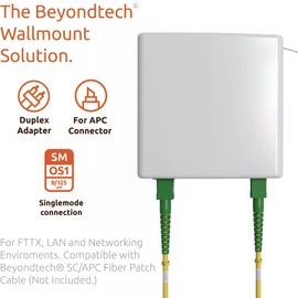 FTTH Box SC/APC with SC/APC/SM G657A2 / Simplex 3.0mm -Fiber Optics 15M LSZH Pigtail