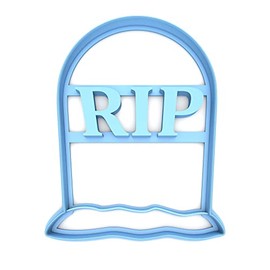 Sweet Prints Inc R.I.P. Tombstone Cookie Cutter - Dishwasher Safe (6")