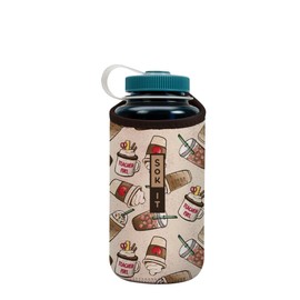 Sok It BotlSok Water Bottle Sleeve Insulated Neoprene Cover (Teacher's Favorite, Fits 32oz Nalgene)