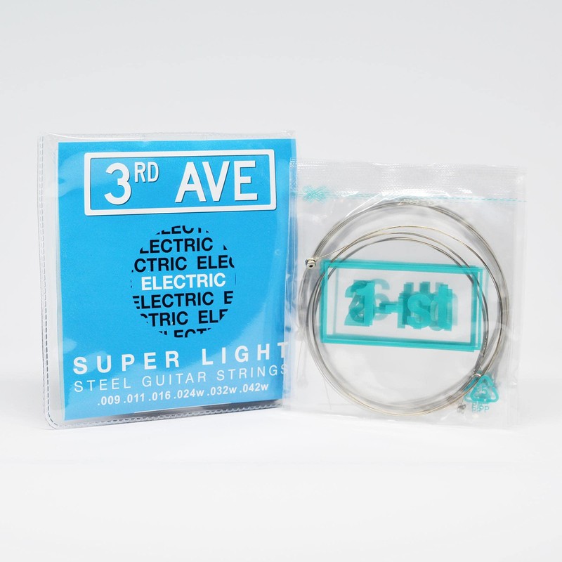 3rd Avenue Super Light Nickel Wound Electric Guitar Strings 9-42