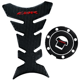 REVSOSTAR Tank Protector, Tank Pad Decal Stickers, Tank Side Traction Pad, Anti Slip sticker, Traction Side, Fuel Knee Grip Decal for CBR 600RR 2003-2006