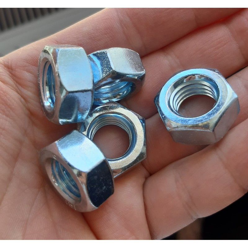 M14 Hex Nuts 14mm Metal Steel Sheet Zinc Plated Nut