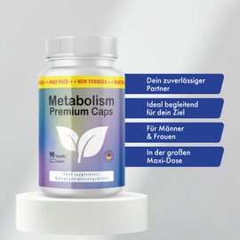 Metabolism Support Formula | Ideal begleitend für dein Ziel | sehr gute Verträglichkeit | 90 Kapseln