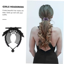 PACKOVE Fashion Women Rhinestone Butterfly Hair Claw Clip Elegant Hairpin for Parties Lightweight Portable Durable Accessory for All Hair Types