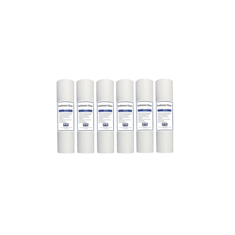 Pack of 6 Compatible with Kenmore Deluxe Sediment 38480 Filter