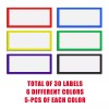 ZHIDIAN Large Magnetic Dry Erase Labels 4x1.5", 30Pcs Thick Reusable