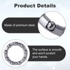 CustomyLife 6pcs 5/16" x 9 Balls Bicycle Crank Bearing Silver